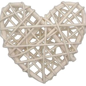 20 Woven Heart Decor